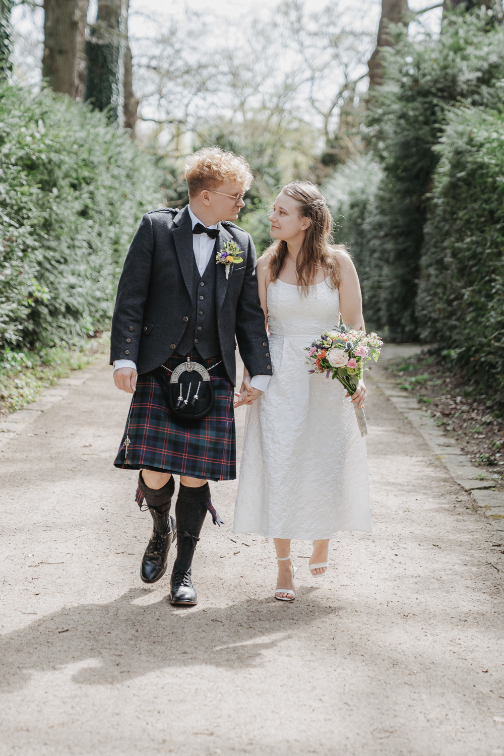 Hochzeitsfotografin in Schloss Stietencron