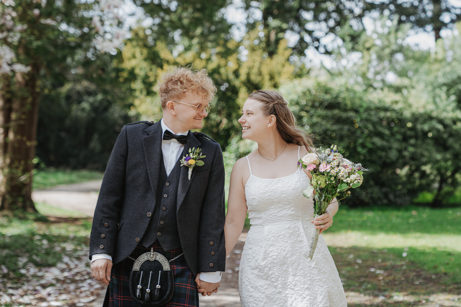 Hochzeitsfotografin in Schloss Stietencron