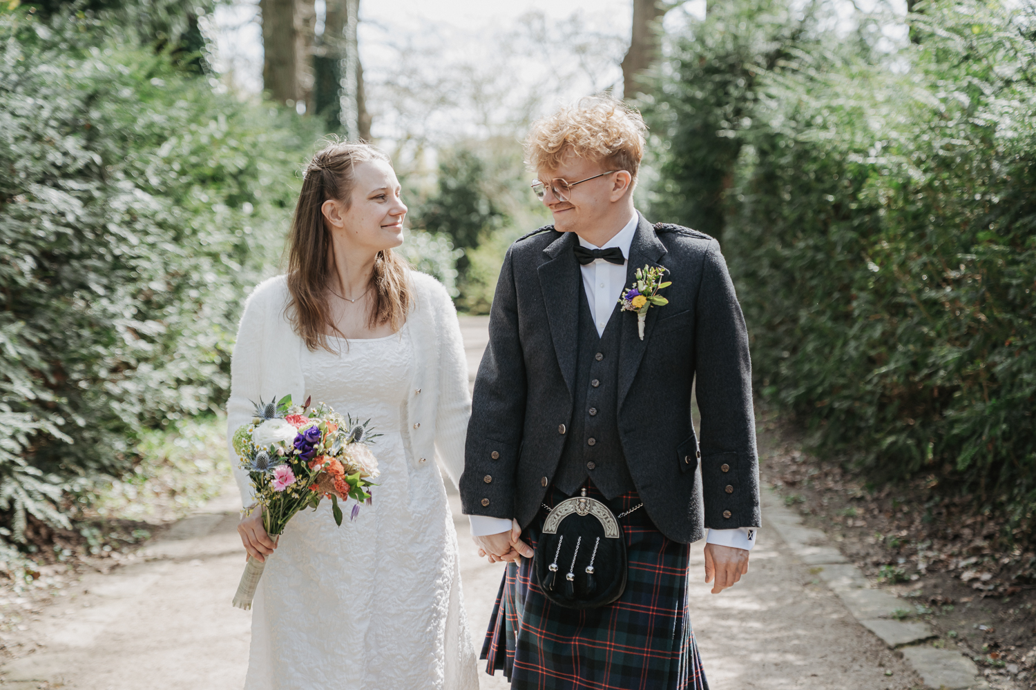 Hochzeitsfotografin in Schloss Stietencron
