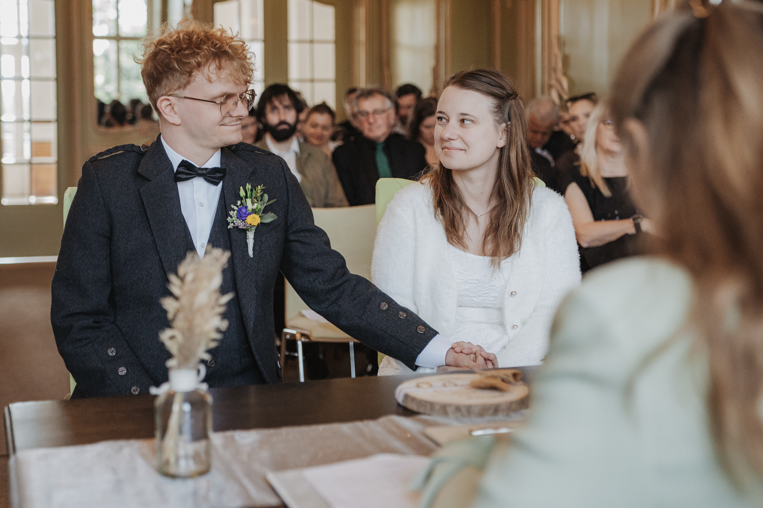 Hochzeitsfotografin in Schloss Stietencron