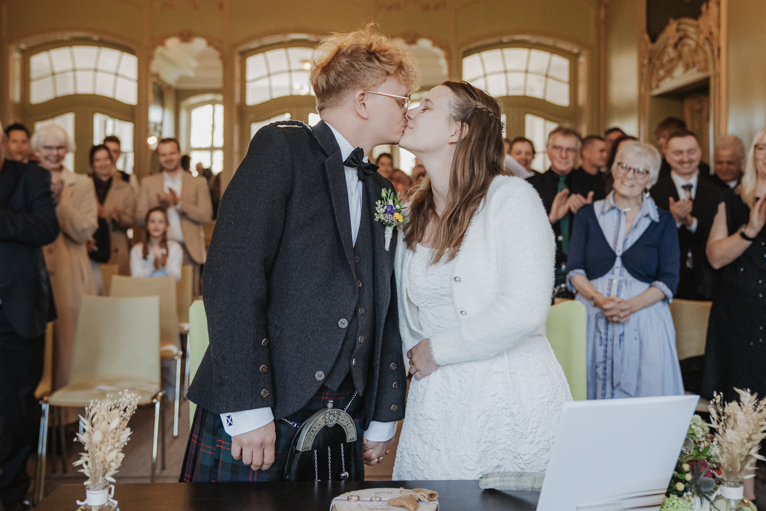 Hochzeitsfotografin in Schloss Stietencron