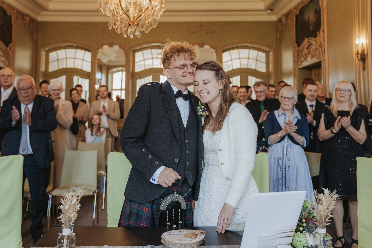 Hochzeitsfotografin in Schloss Stietencron