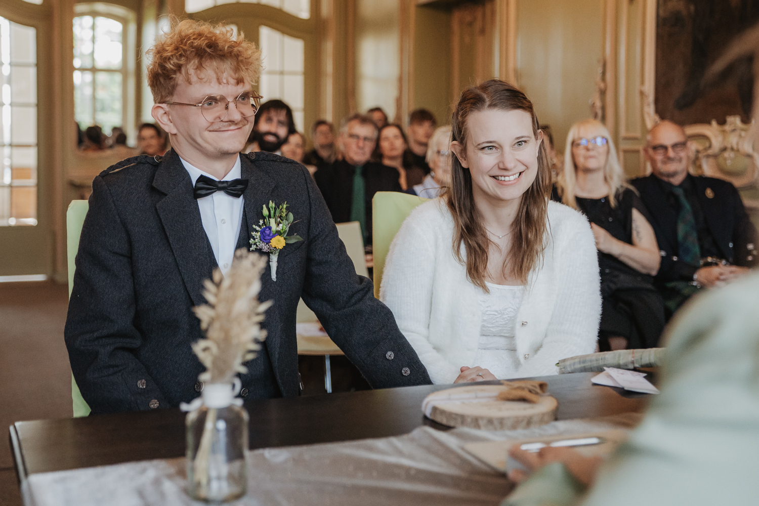Hochzeitsfotografin in Schloss Stietencron