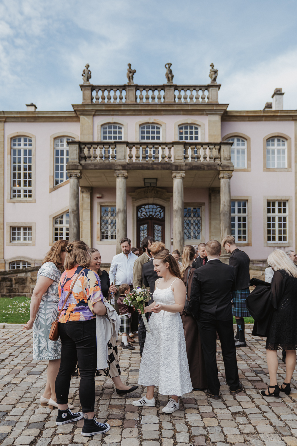 Hochzeitsfotografin in Schloss Stietencron